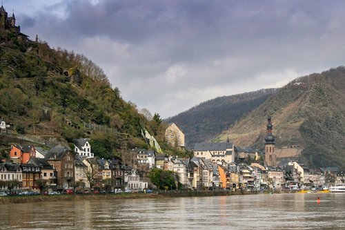 germany  cochem  landscape