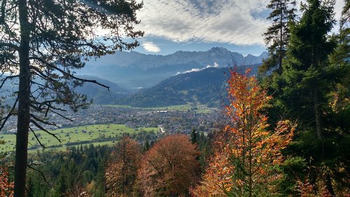 germany  garmisch-partenkirchen  alps