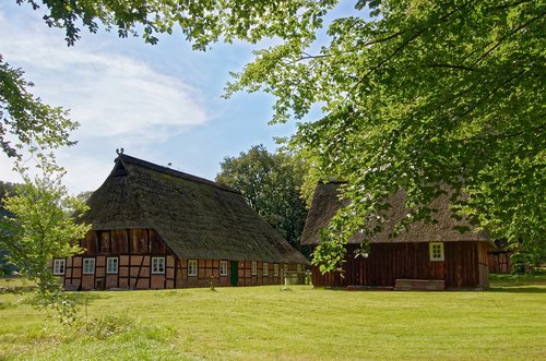 germany  lüneburg heath  homestead