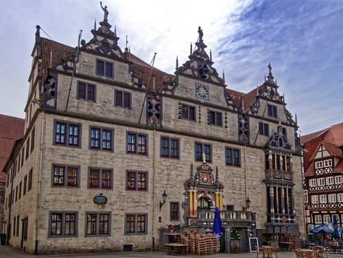 germany  hannoversch-münden  town hall