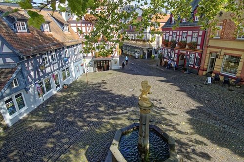 germany  idstein  historic center