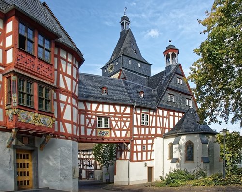 germany  bad camberg  town hall