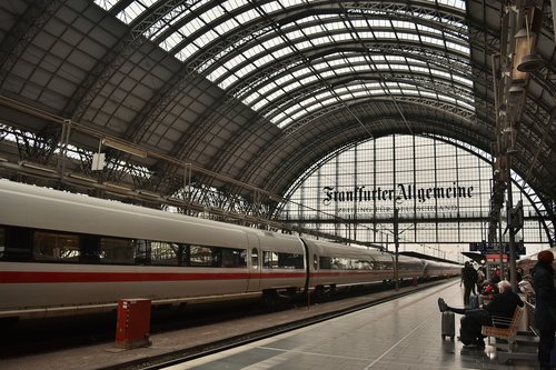 germany  train station  train