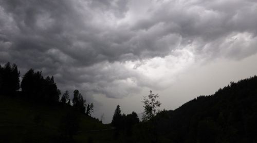 gewitterstimmung nature clouds