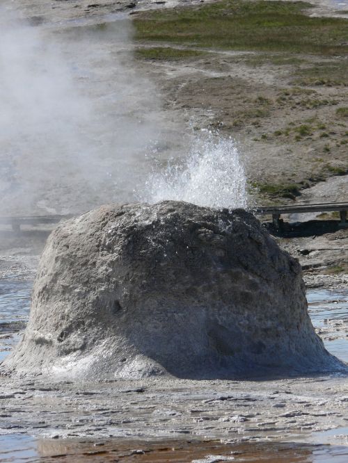geyser beehive geyser yellowstone national park