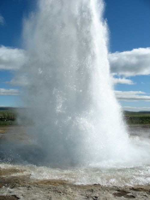 geyser iceland water