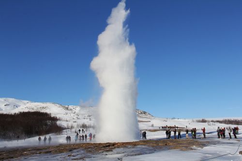 geysir hot springs geysers