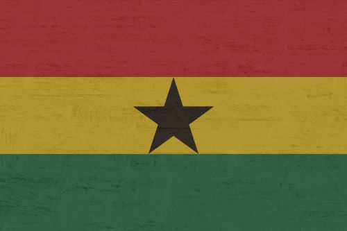 ghana flag west africa