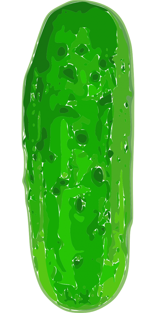 gherkin cucumber green