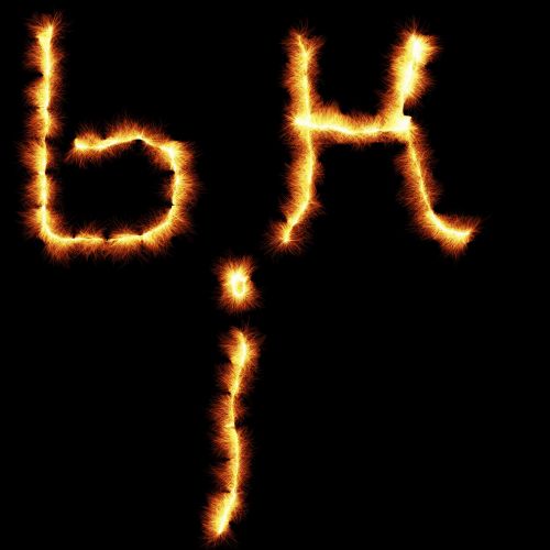G, H, I, Fire Letters