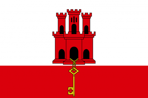 gibraltar flag national flag