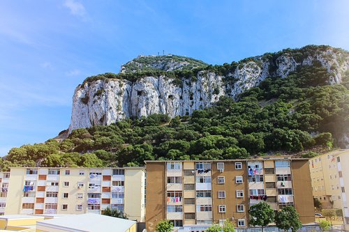 gibraltar  rock  mountain