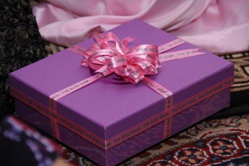 gift purple celebration