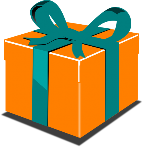 gift box package ribbon