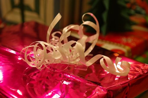 gift ribbon strip loop