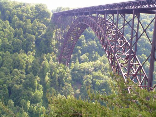 Gigantic Metal Bridge