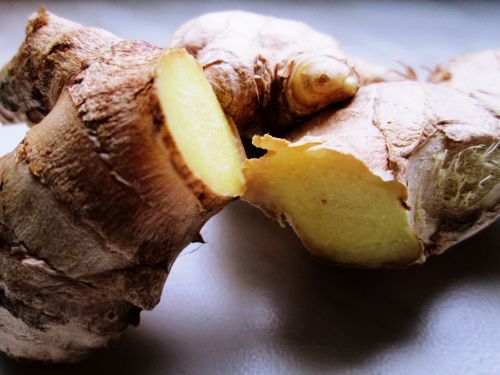 ginger a vegetable white