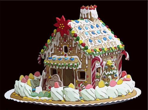 gingerbread house  christmas  hoi
