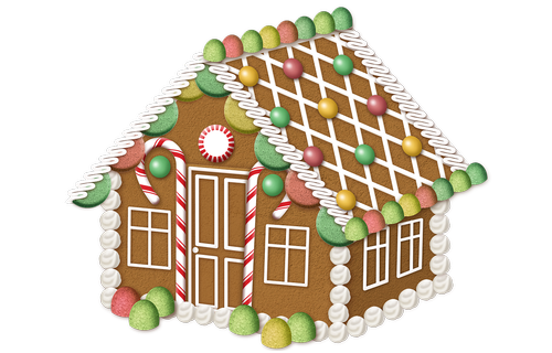 gingerbread house  christmas  sweets