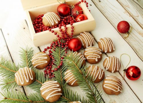 gingerbreads christmas glace
