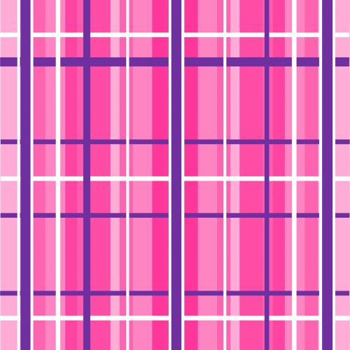 gingham hot pink navy