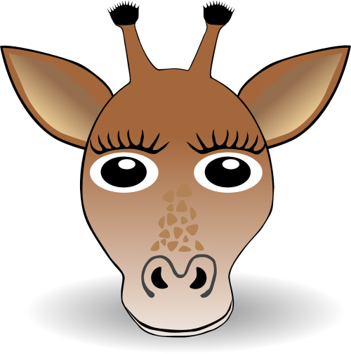 giraffe africa nostrils