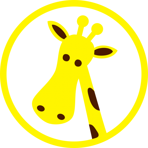 giraffe face head