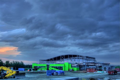 girders site construction