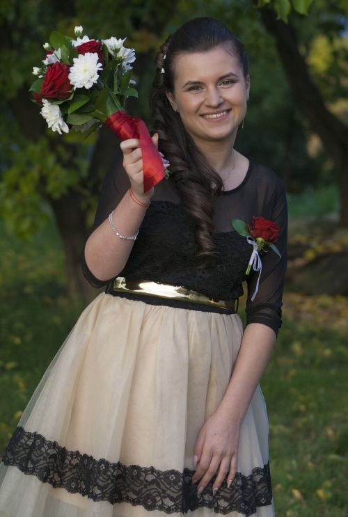 girl smile portrait