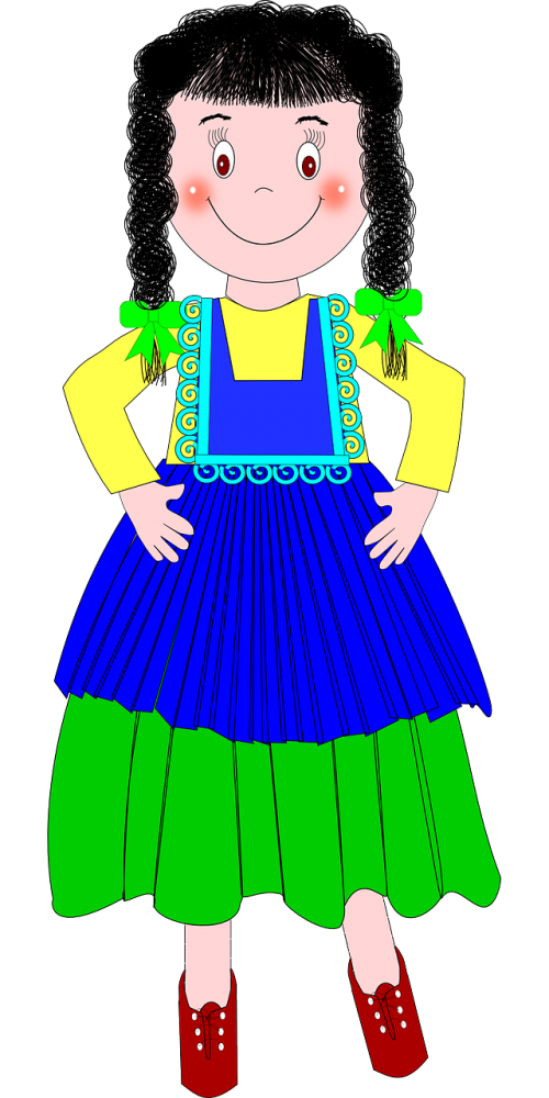 girl traditional woman