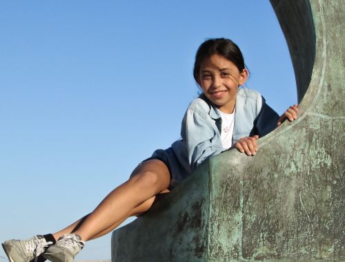 girl posing cute