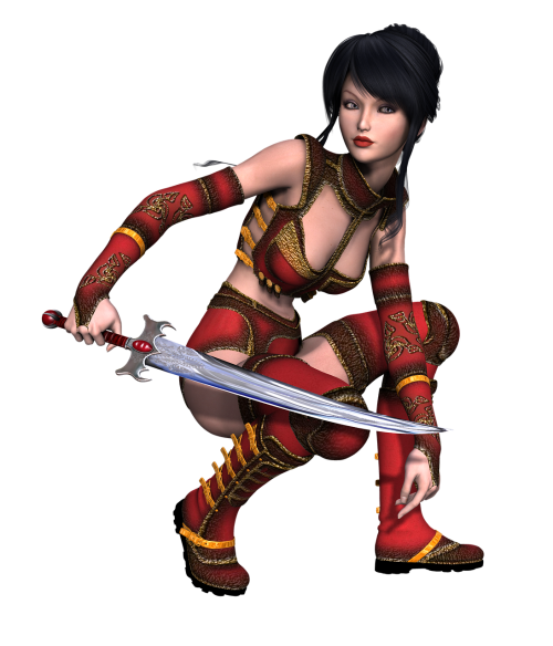 girl warrior fantasy
