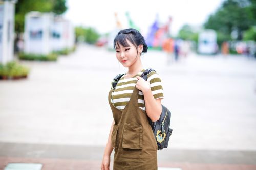 girl fashion outdoor