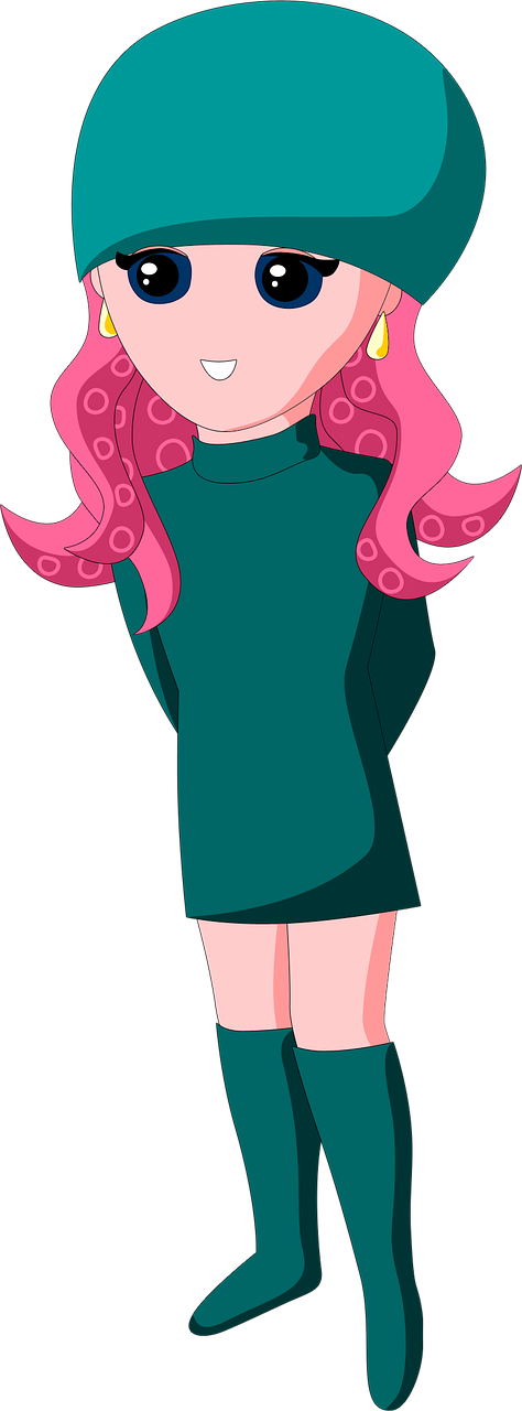 girl octopus tentacles