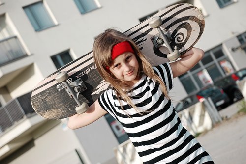 girl  wheels  skateboard