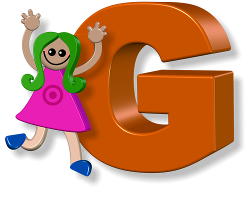 girl  female  alphabet