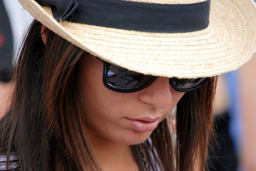 girl woman hat