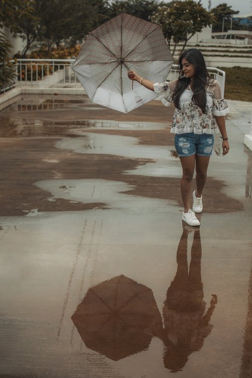 girl  self love  monsoon
