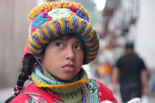 girl peruvian peru