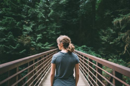 girl person walking