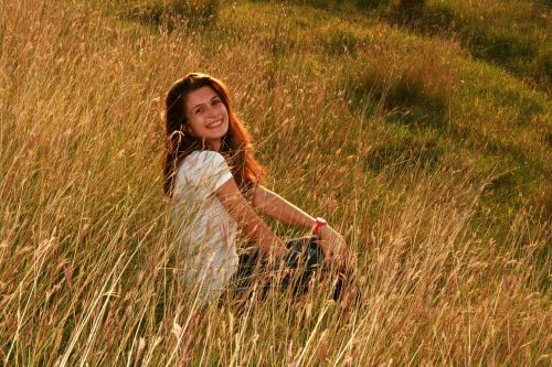 girl portrait autumn