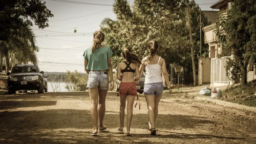 girls walk walkers