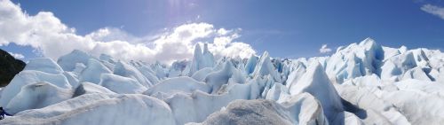 glaciar perito moreno ice formation