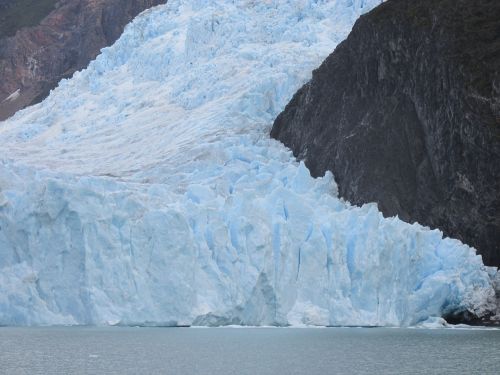 glacier ice cold
