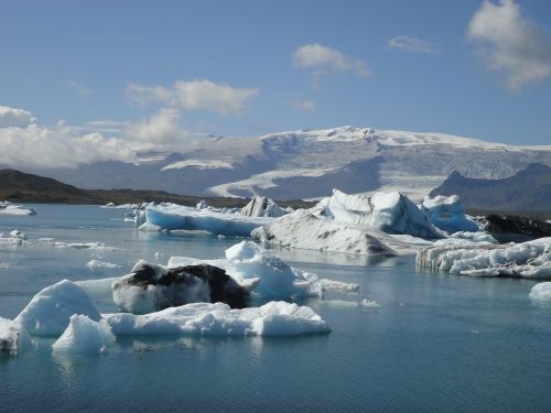 glacier lake iceland