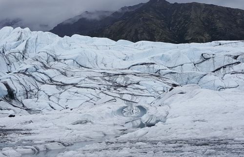 glacier scenic landscape