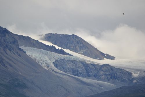 glacier scenic landscape