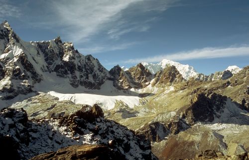 glacier nepal mountain
