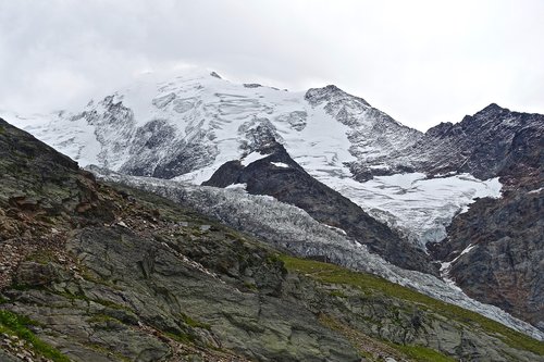 glacier  mountain  nature