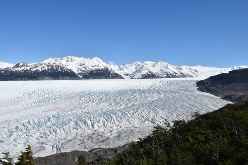 glacier  torres del paine  national park